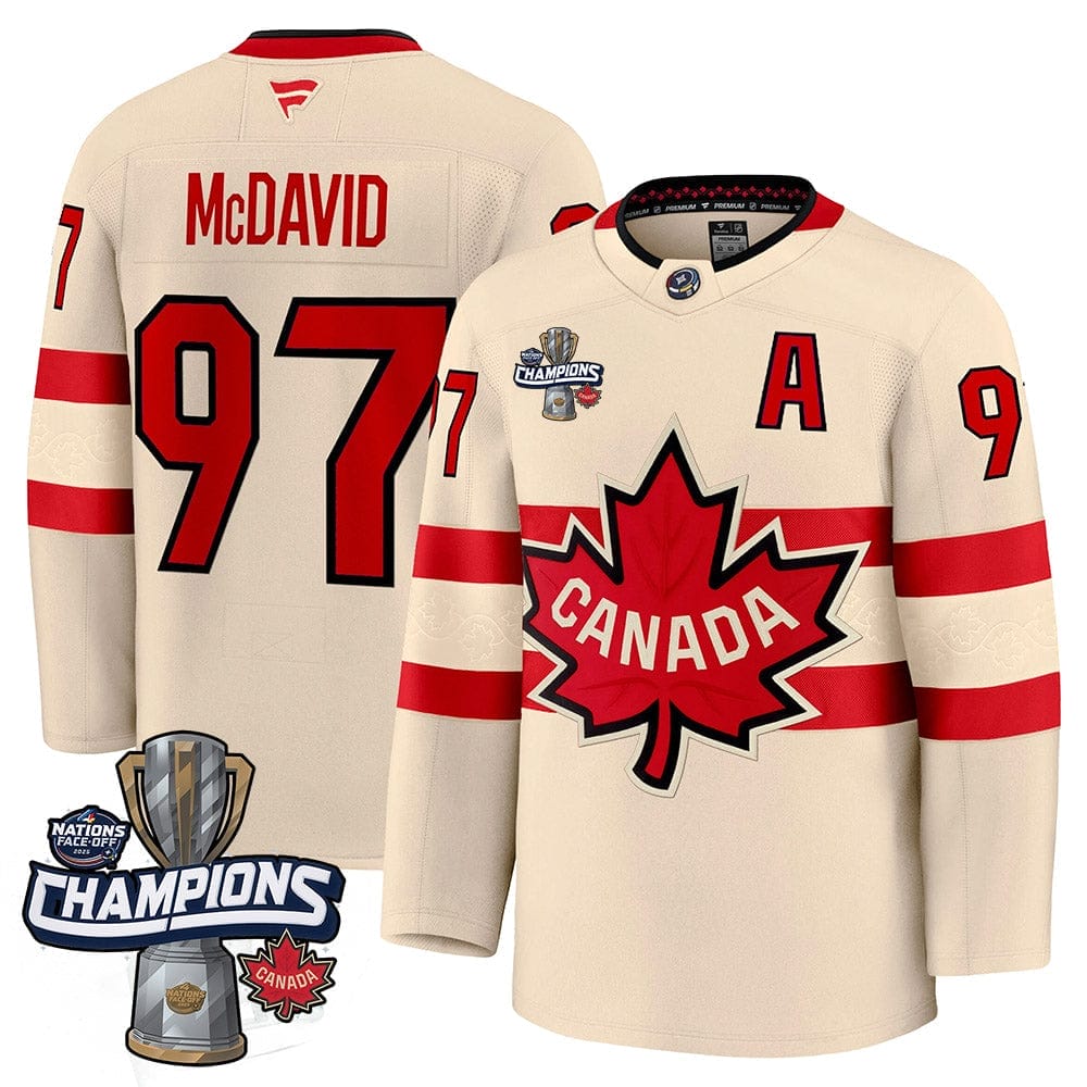 Men Canada 2025 4 Nations Face-Off Champions Jersey - All Stitched 20 Men Canada 2025 4 Nations Face-Off Champions Jersey - All Stitched - Image 20