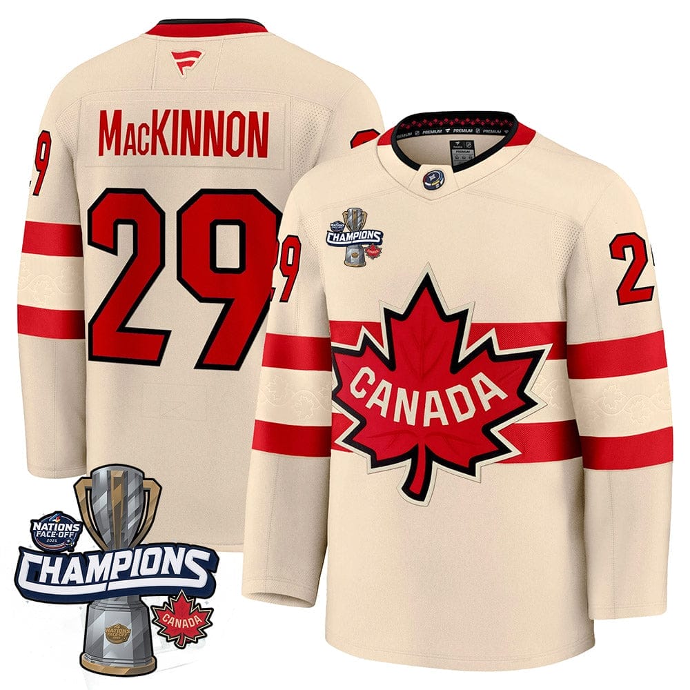 Men Canada 2025 4 Nations Face-Off Champions Jersey - All Stitched 14 Men Canada 2025 4 Nations Face-Off Champions Jersey - All Stitched - Image 14