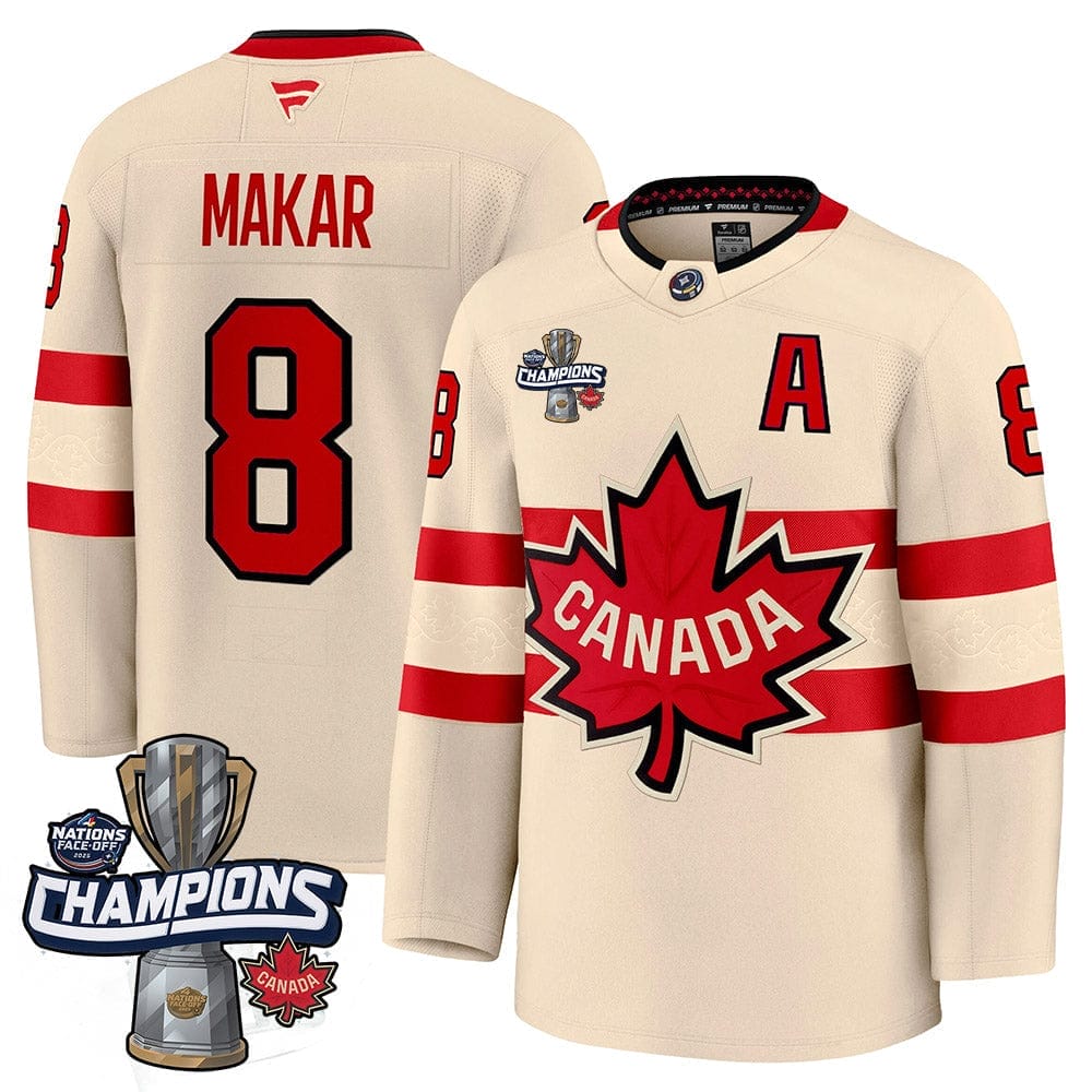 Men Canada 2025 4 Nations Face-Off Champions Jersey - All Stitched 15 Men Canada 2025 4 Nations Face-Off Champions Jersey - All Stitched - Image 15