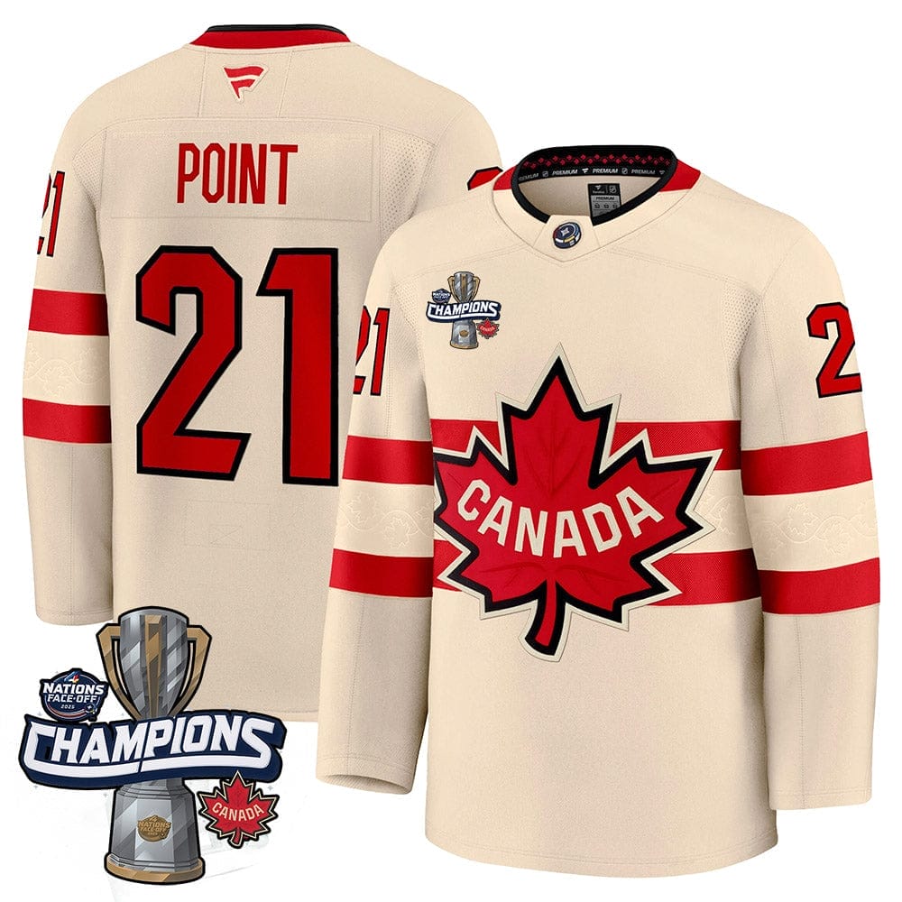 Men Canada 2025 4 Nations Face-Off Champions Jersey - All Stitched 16 Men Canada 2025 4 Nations Face-Off Champions Jersey - All Stitched - Image 16