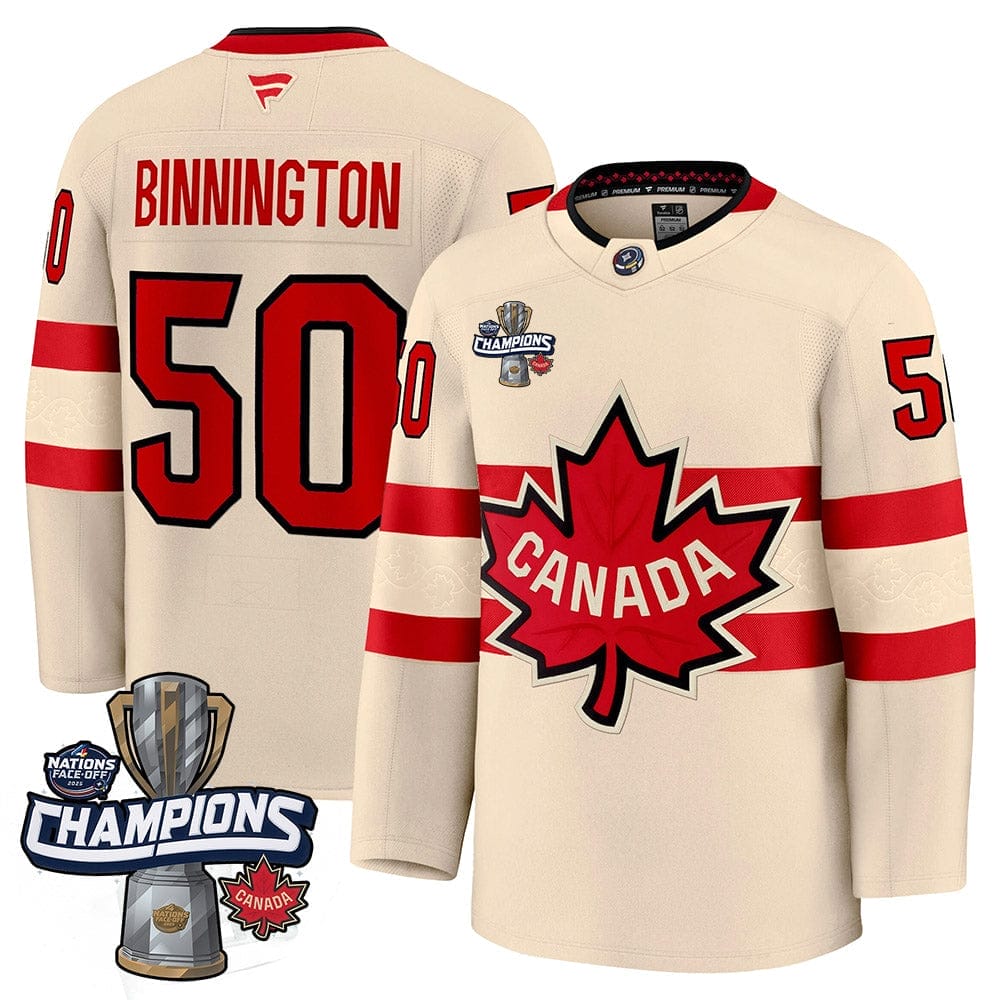 Men Canada 2025 4 Nations Face-Off Champions Jersey - All Stitched 17 Men Canada 2025 4 Nations Face-Off Champions Jersey - All Stitched - Image 17