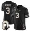 Lincoln Kienholz Jersey 3 Ohio State Buckeyes 2025 Limited Stitched Black