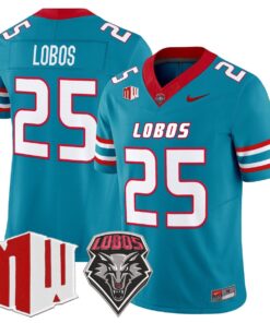 Lobos Jersey #25 New Mexico Lobos 2025 Vapor Limited Stitched