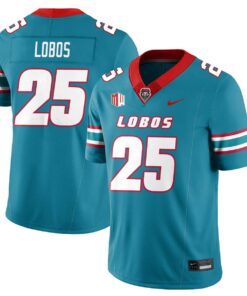 Lobos Jersey #25 UNM Lobo Football 2025 All Stitched