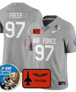 Luke Freer Jersey 97 Air Force 2025 Honor F 16 Stitched Honor F 16