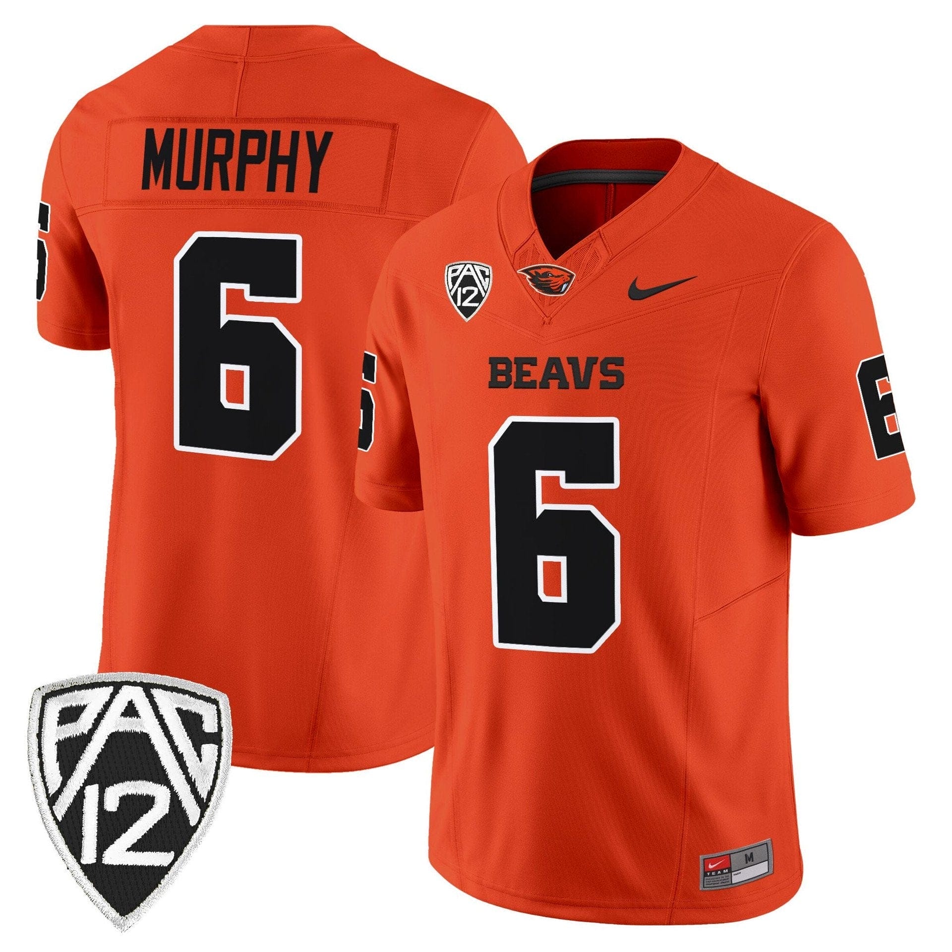 Maalik Murphy Jersey #6 Oregon State Beavers 2025 Limited Stitched - Image 5