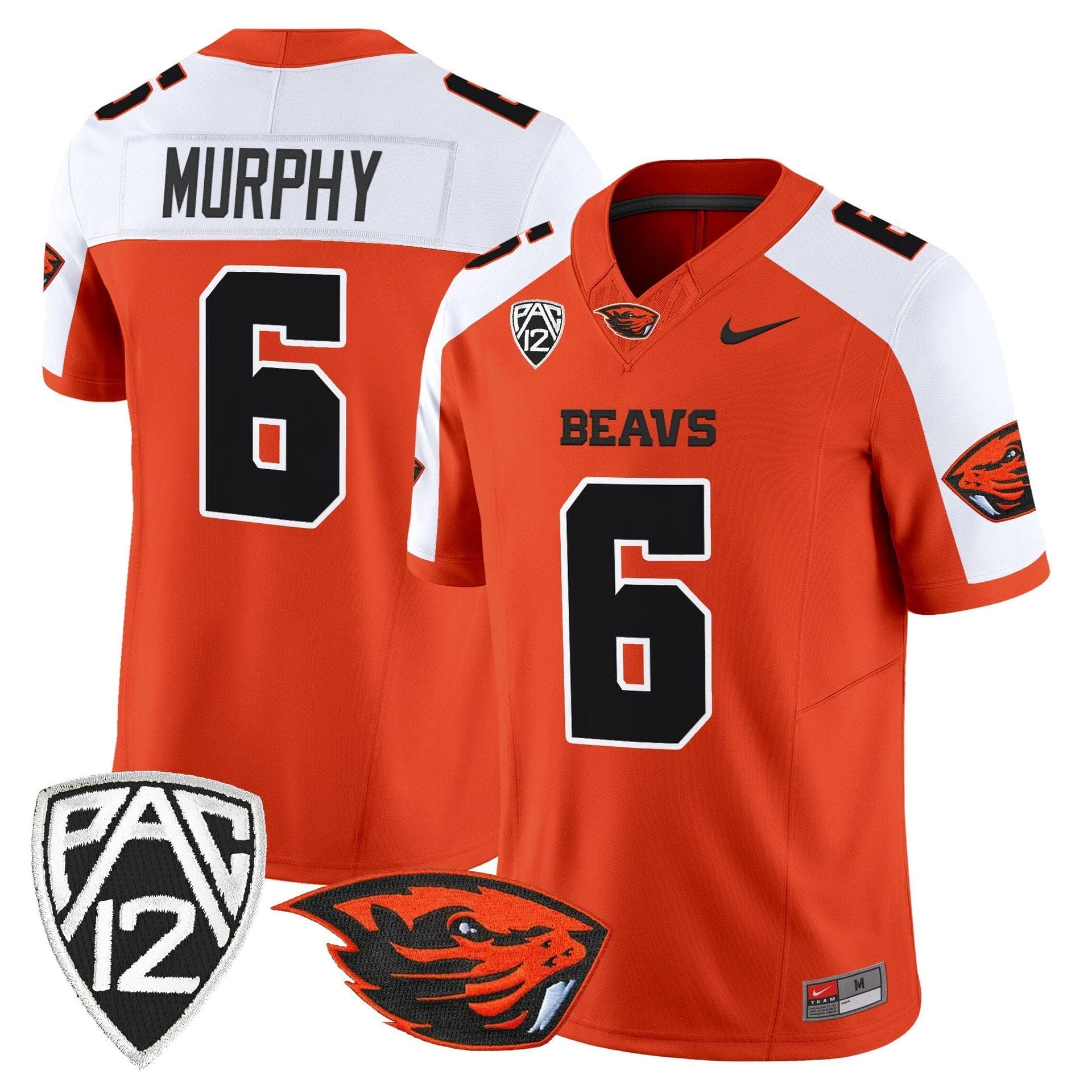 Maalik Murphy Jersey #6 Oregon State Beavers 2025 Limited Stitched - Image 4