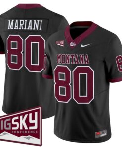 Marc Mariani Jersey #80 Montana Grizzlies 2025 Vapor Stitched