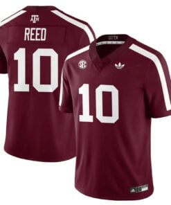 Alternative view of Marcel Reed Jersey #10 Texas A&M Aggies 1975 Throwback Stitched
