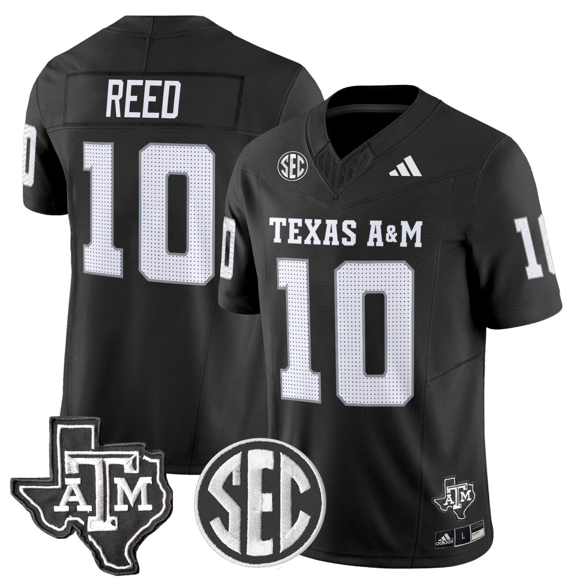 Marcel Reed Jersey #10 Texas A&M Aggies 2025 Vapor Stitched
