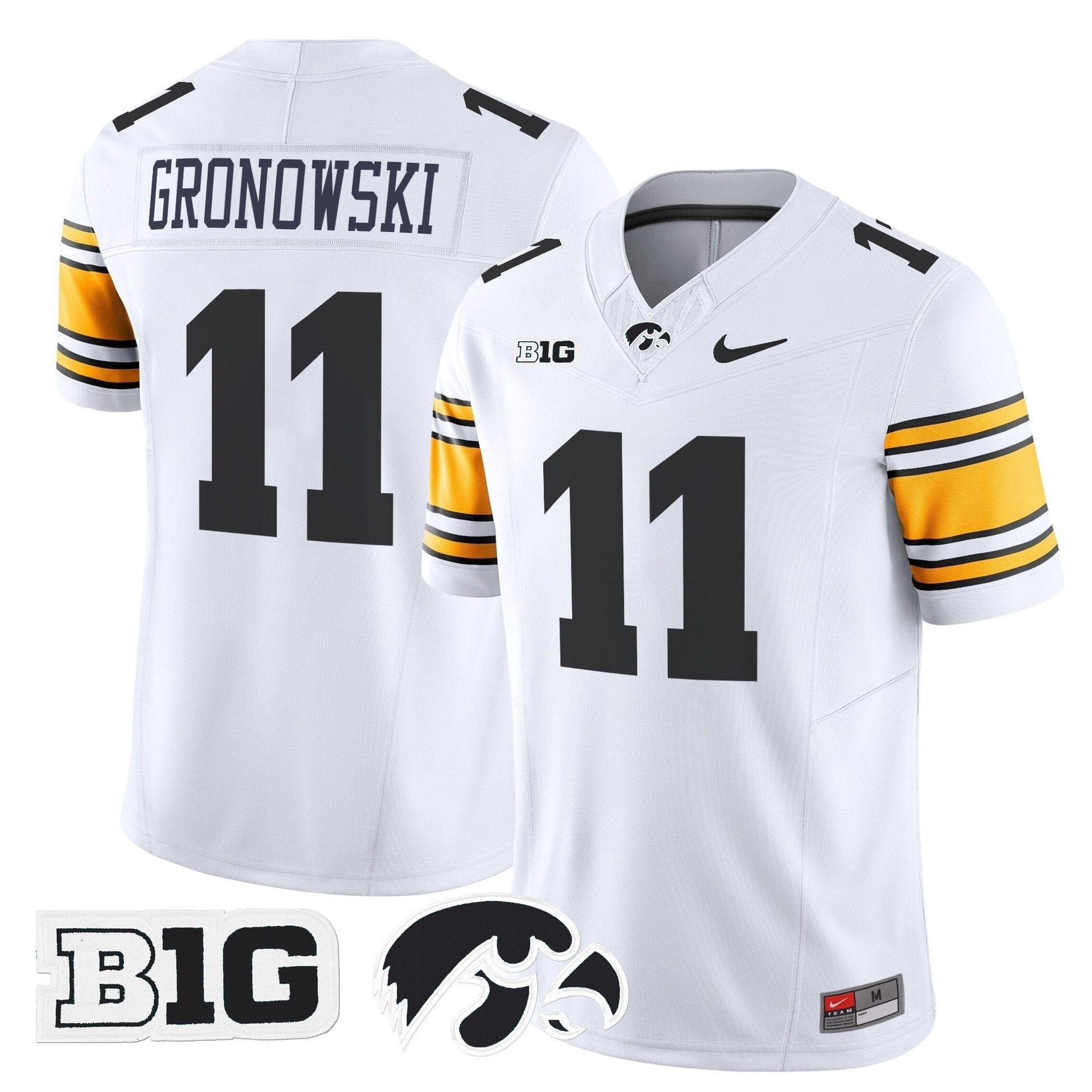 Mark Gronowski Jersey #11 Iowa Hawkeyes 2025 Limited Stitched - Image 2