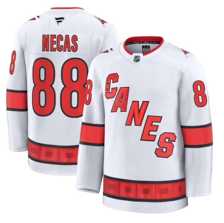Martin Necas Jersey #88 Carolina Hurricanes 2025 - 26 Premium Stitched - Image 3