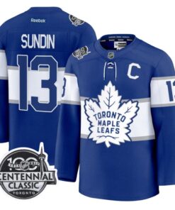 Mats Sundin Jersey 13 Toronto Maple Leafs Timeless Stitched Centennial Classic