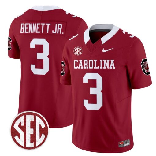 Mazeo Bennett Jr Jersey #3 Carolina 1980 Throwback Rebrand 2026 - Image 4