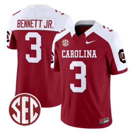 Mazeo Bennett Jr Jersey #3 Carolina 1980 Throwback Rebrand 2026 - Image 5