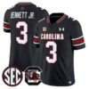 Mazeo Bennett Jr Jersey 3 South Carolina Gamecocks 2025 Stitched Black ed575997 34f9 4623 a69d c2938ecbd56d
