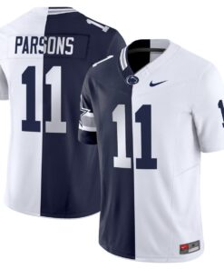 Micah Parsons Jersey #11 Penn State Nittany Lions Split Vapor Limited Stitched