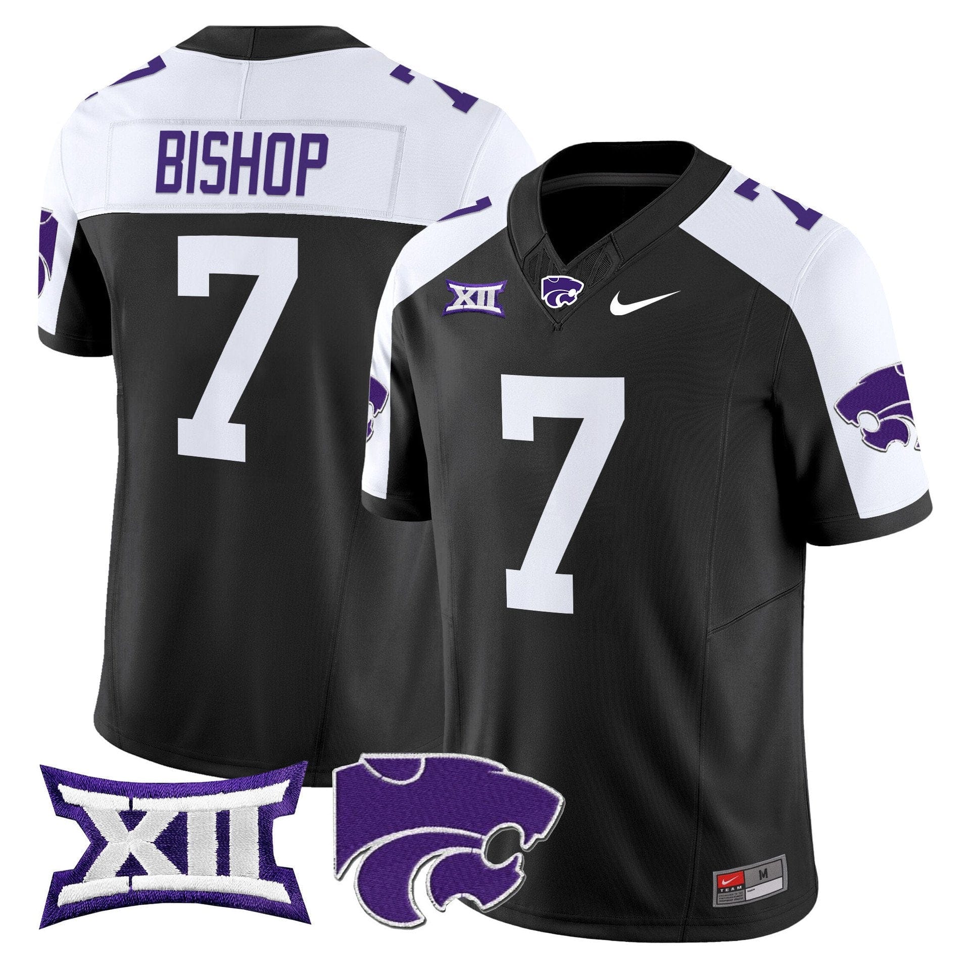 Michael Bishop Jersey #7 Kansas State Wildcats 2025 Limited Stitched - Image 3