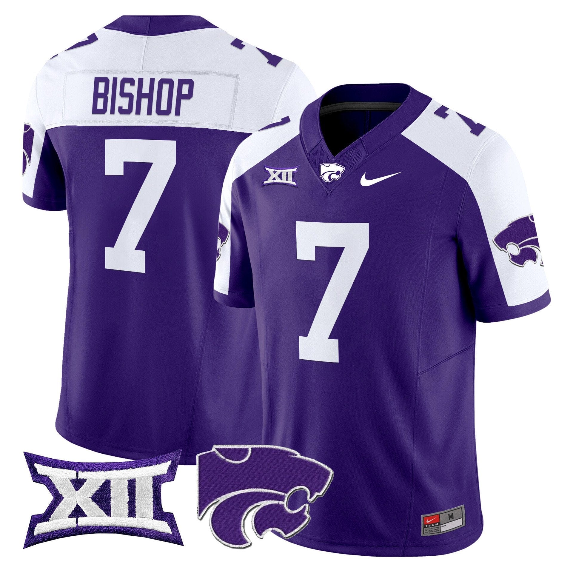 Michael Bishop Jersey #7 Kansas State Wildcats 2025 Limited Stitched - Image 4