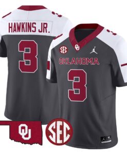 Michael Hawkins Jr Jersey 3 Oklahoma Sooners 2025 Limited Stitched Special