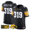 Midwest Grit Jersey 319 Iowa Hawkeyes 2025 Limited Stitched Black