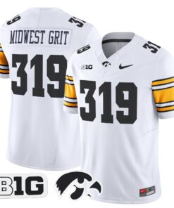 Midwest Grit Jersey 319 Iowa Hawkeyes 2025 Limited Stitched White fc02e960 48c3 42ff 9fd2 bd4fcdf9bbfd