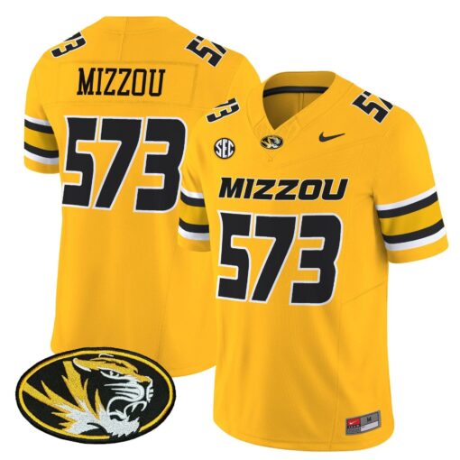 Mizzou Jersey #573 Missouri Tigers 2025 Vapor Limited Stitched - Image 5
