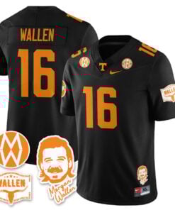 Morgan Wallen Jersey #16 Tennessee Vols 2025 Football Stitched