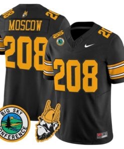Ryan Jezioro Jersey #89 Idaho Vandals 1975 Throwback Limited Stitched