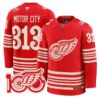 MotorCityJersey 313DetroitRedWingsCentennialSeasonPremiumStitched