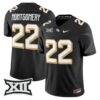 Myles Montgomery Jersey 22 UCF Knights 2025 Vapor Limited Stitched Black