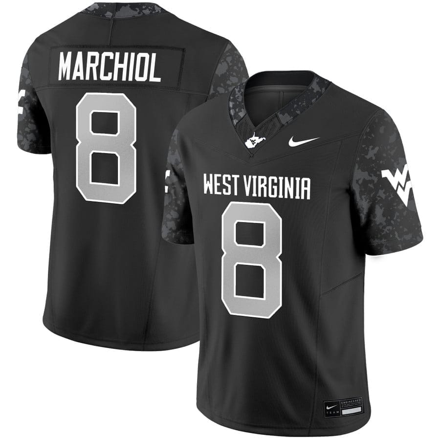 Nicco Marchiol Jersey #8 West Virginia Mountaineers 2025 Vapor Stitched 1 Nicco Marchiol Jersey #8 West Virginia Mountaineers 2025 Vapor Stitched