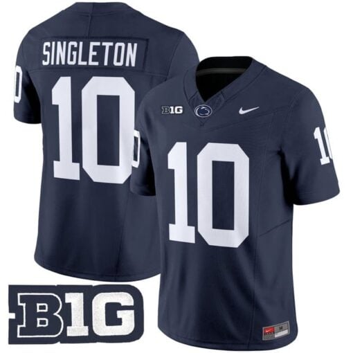 Nicholas Singleton Jersey #10 Penn State Limited 2025 Stitched - Image 3