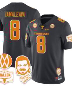 Nico Iamaleava Jersey 8 Tennessee Vols Morgan Wallen 2025 Stitched Gray 462d4b05 b23a 4c4b 90a1 5a115fd0886e