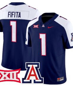 Noah Fifita Jersey #1 Arizona Wildcats 2025 Vapor Limited Stitched