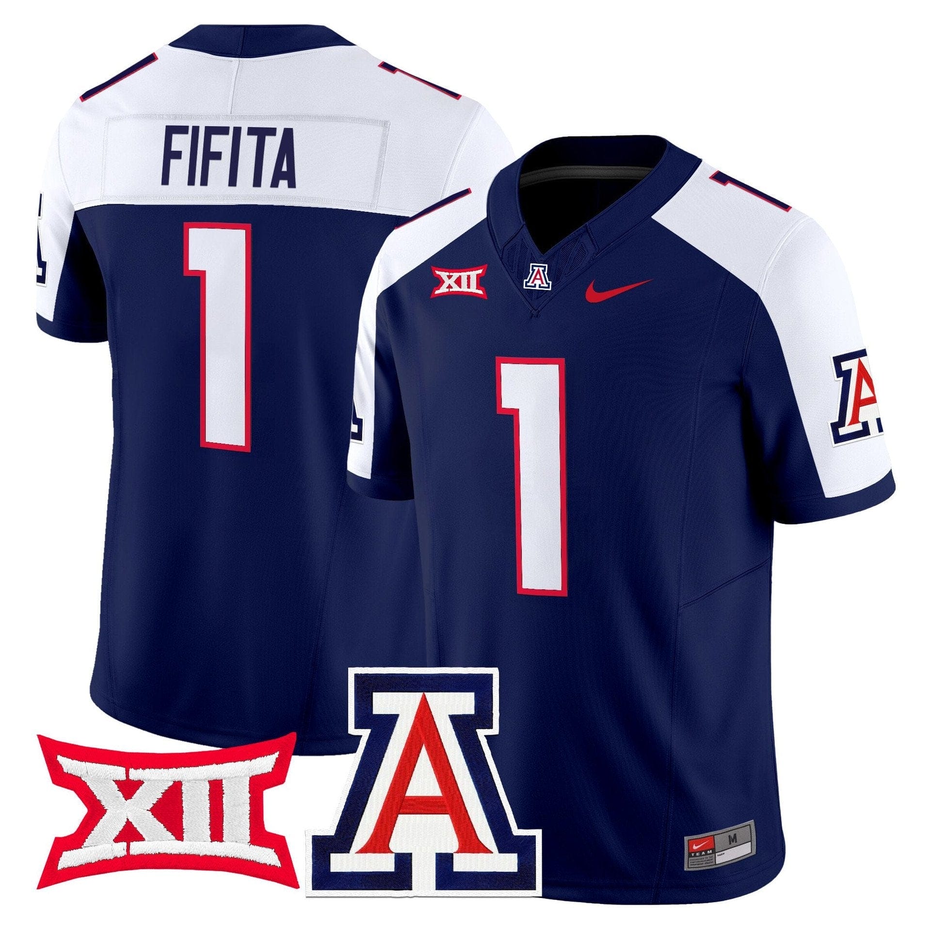 Noah Fifita Jersey #1 Arizona Wildcats 2025 Vapor Limited Stitched 1 Noah Fifita Jersey #1 Arizona Wildcats 2025 Vapor Limited Stitched