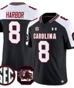 Nyck Harbor Jersey 8 South Carolina Gamecocks 2025 Stitched Black Alternate 1efcbeca 17e0 4b36 a7ab 59b2922c9dfc