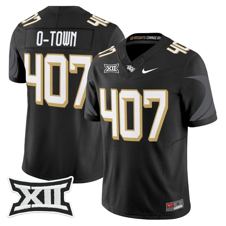 O-Town Jersey #407 UCF Knights 2025 Vapor Limited Football Stitched 1 O-Town Jersey #407 UCF Knights 2025 Vapor Limited Football Stitched