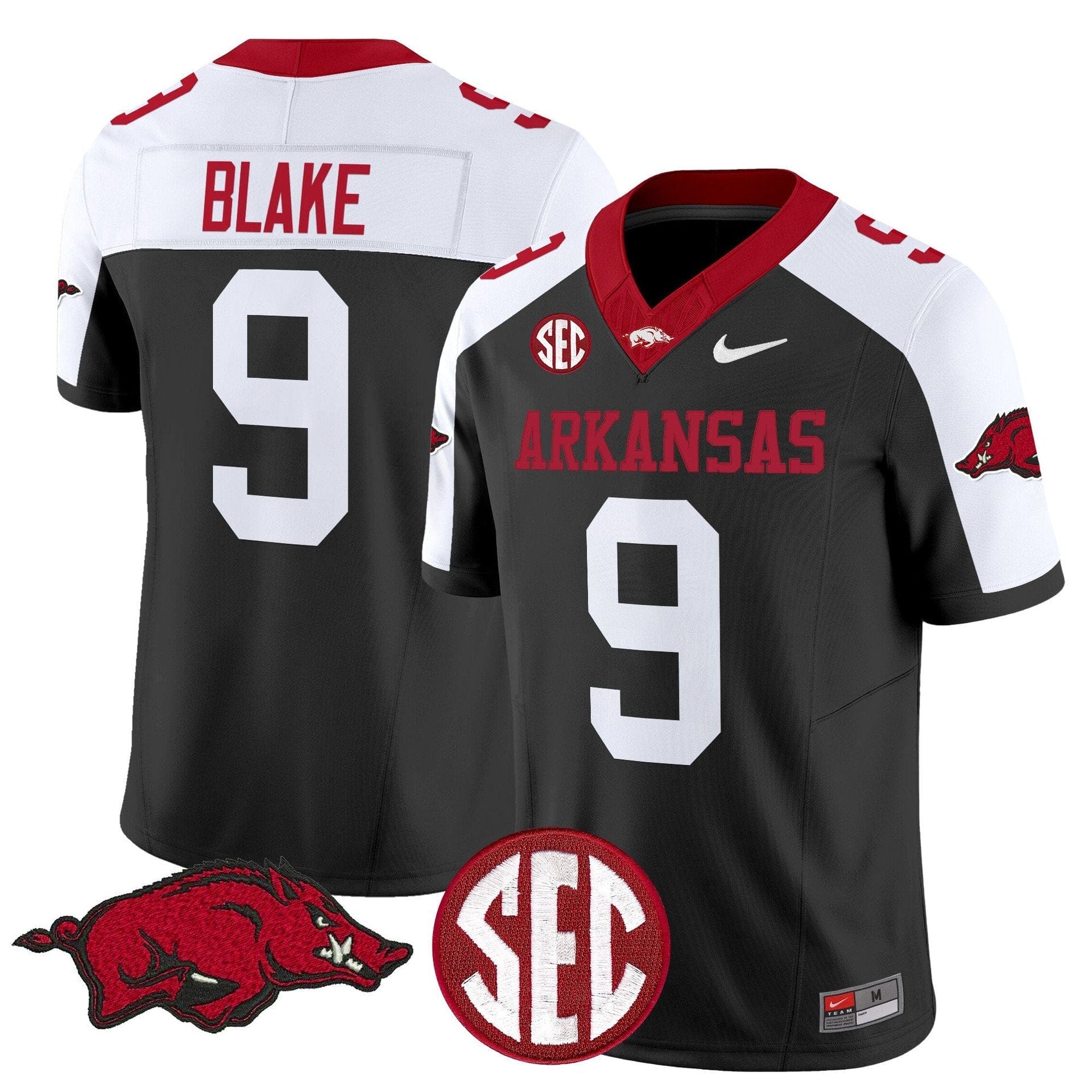 O'Mega Blake Jersey #9 Arkansas Razorbacks Limited Stitched - Image 3