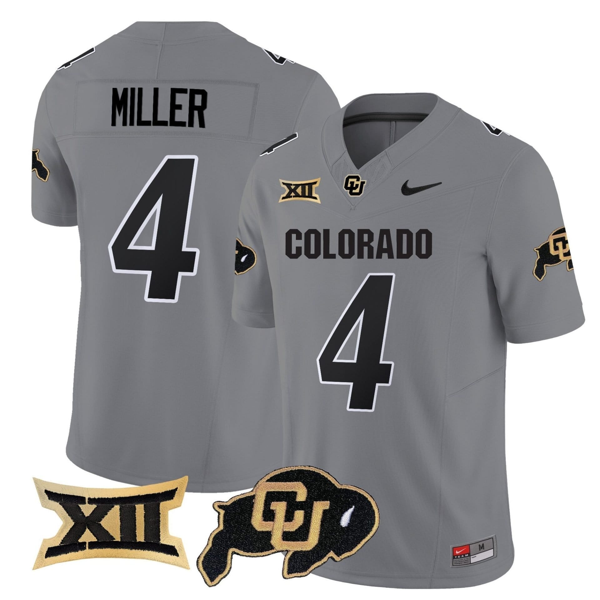 Omarion Miller Jersey #4 Colorado Buffaloes 2025 Limited Stitched 4 Omarion Miller Jersey #4 Colorado Buffaloes 2025 Limited Stitched - Image 4