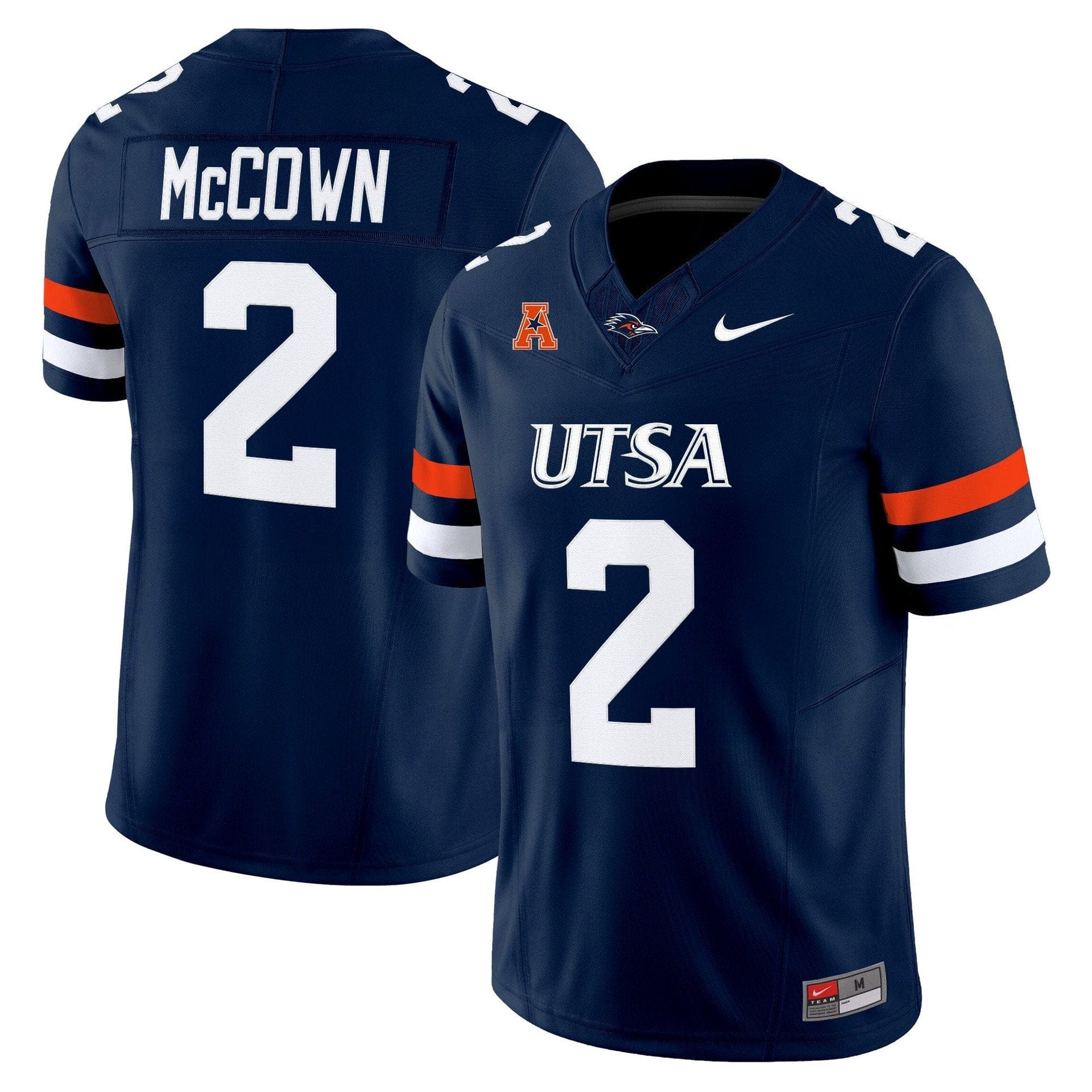 Owen McCown Jersey #2 UTSA Roadrunners 2025 Vapor Limited Stitched - Image 2