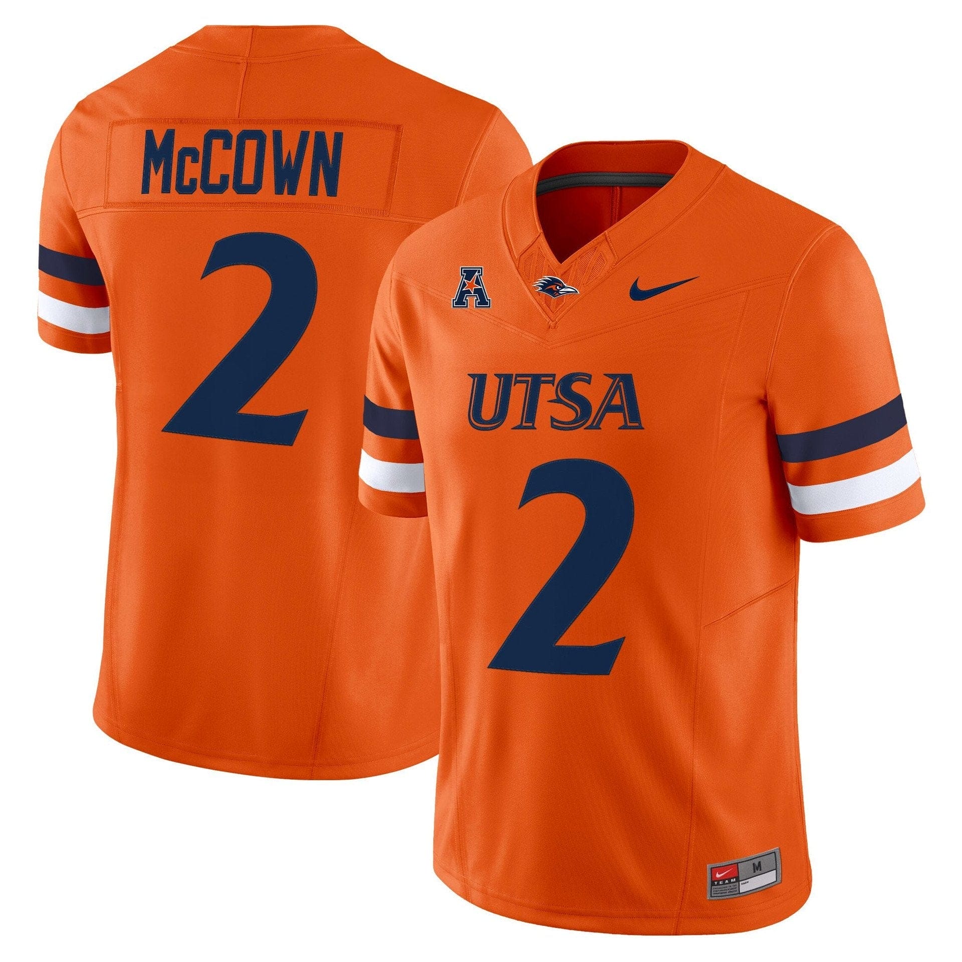 Owen McCown Jersey #2 UTSA Roadrunners 2025 Vapor Limited Stitched - Image 3