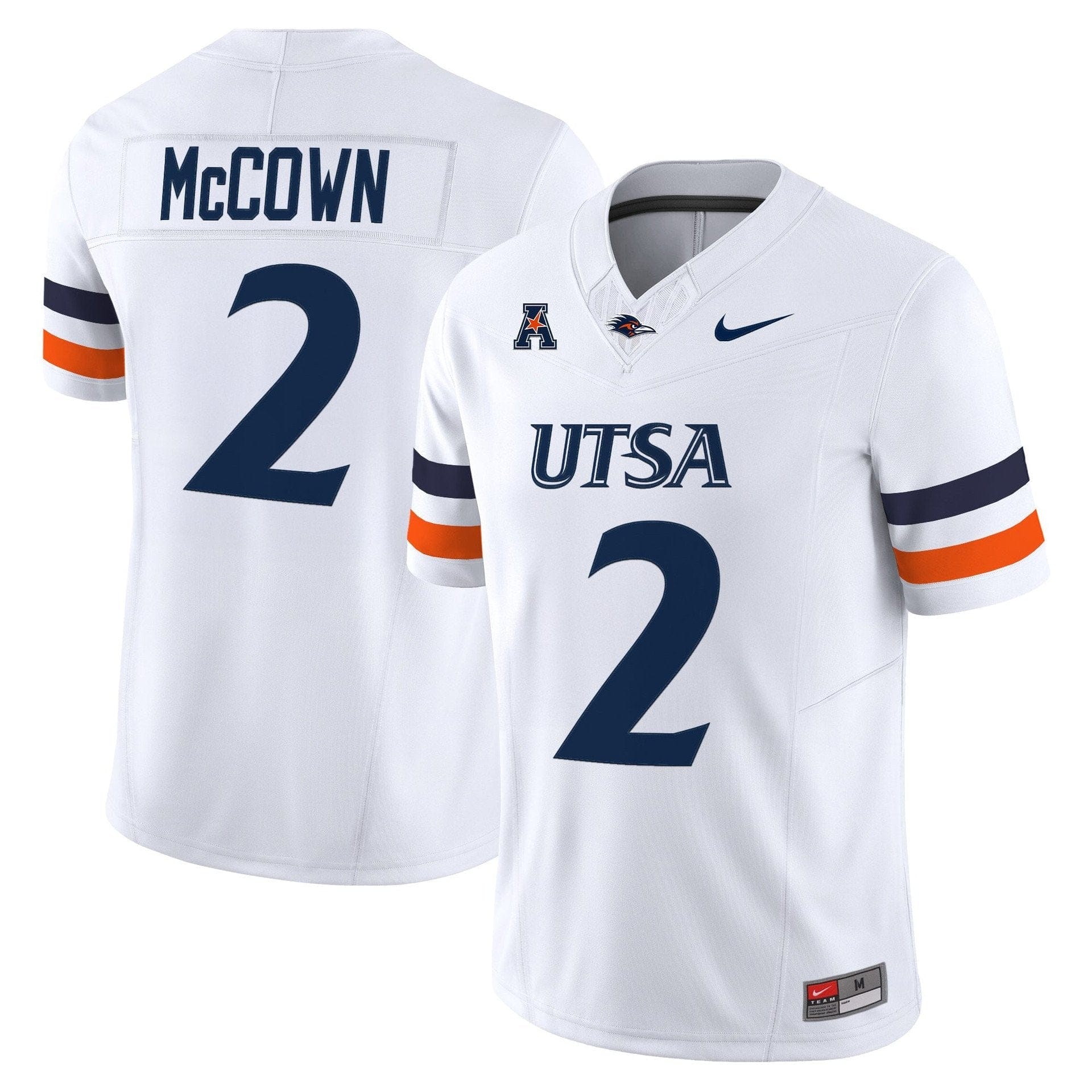 Owen McCown Jersey #2 UTSA Roadrunners 2025 Vapor Limited Stitched