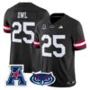 Owl Jersey 25 Florida Atlantic Owls 2025 All Stitched Black 90399899 e144 4178 91a1 aac895727b8b