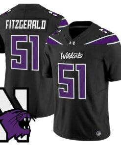 Pat Fitzgerald Jersey #51 Northwestern Wildcats Honoring 95 Vapor Limited Stitched