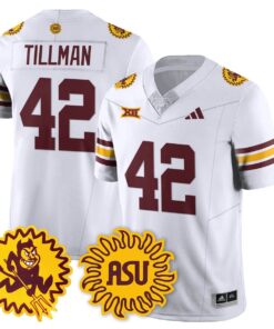 Pat Tillman Jersey 42 Arizona State Sun Devils 1975 Throwback Stitched White e1609300 6196 4938 ad3f b0dd05b9ea6a