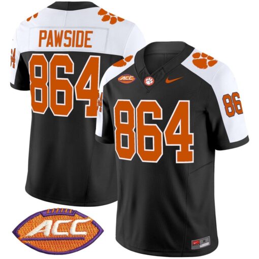 PawSide Jersey #864 Clemson Tigers 2025 Vapor Limited Stitched - Image 3