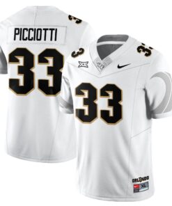 Alternative view of Phil Picciotti Jersey #33 UCF Football 2025 Core Uniforms Stitched