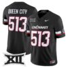 Queen City Jersey 513 Cincinnati Bearcats 2025 Vapor Limited Stitched Black