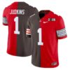 QuinshonJudkinsJersey 1OhioStateBuckeyes2025SplitVaporLimitedStitched